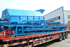 滾筒篩沙機(jī)發(fā)往廣東篩分黃沙